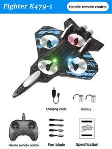 Dual Remote Control Fighter Drone Toy, Zero Base Simple Operation, Gravity Sensing Flight, Not Afraid Of Falling, Aerobatics, Multi-Player Play, Intelligent Quadcopter, Suitable For Beginners, Perfect Birthday Holiday Party Gifts, Long Flight Time And Long Distance Flight, With Stable Hover, Tumbling And Other Skills