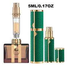 1 件奢华优雅便携式迷你可填充雾化器，底部填充设计，香水喷雾瓶，旅行香水瓶可填充，您的旅行和商务必需品