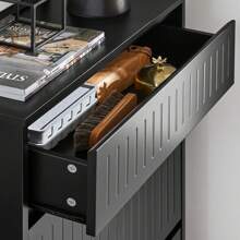 SoBuy Shoe Cabinet FSR165-W - 黑色 - 查看 10