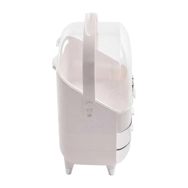 YUNRUX Makeup Organizers & Display Cases - White - View 7
