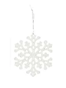 Handmade White Snowflake Decorations, Christmas Hanging Snowflakes With String, For Winter Christmas Tree Decor, Craft Snowflakes Home Decor Christmas Decorations Room Decor