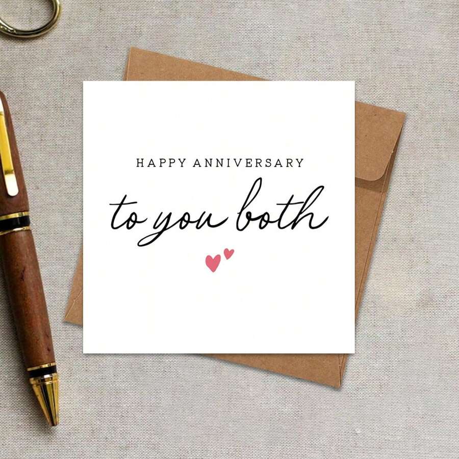 Happy Anniversary To You Both Greeting Cards, Wedding Anniversary Cards ...