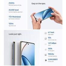 Realme 12pro 5G Smartphone, 6.7-Inch 120Hz Display, 50MP Rear Camera,5000mAh Large Capacity Battery, European Version - Beige - View 7