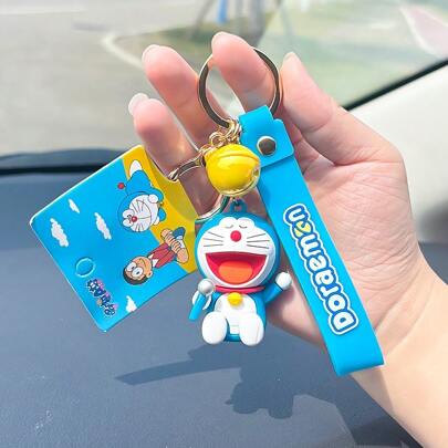 哆啦 A 梦钥匙扣 - 官方授权的可爱配饰，非常适合用作钥匙或包包，为您的日常生活增添俏皮的氛围。
