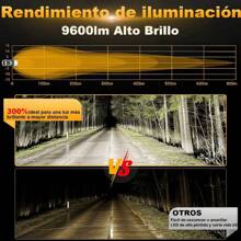 4 Pcs LED Motocicleta Luz Auxiliar Externa Super Brillante Potente Modificado Motocicleta Foco