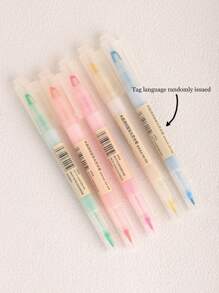 6入組荧光笔套装，色彩丰富，组合精美。干油快，不易褪色，非常适用于课堂、办公室和学习时高亮显示 - 彩色 - 查看 9