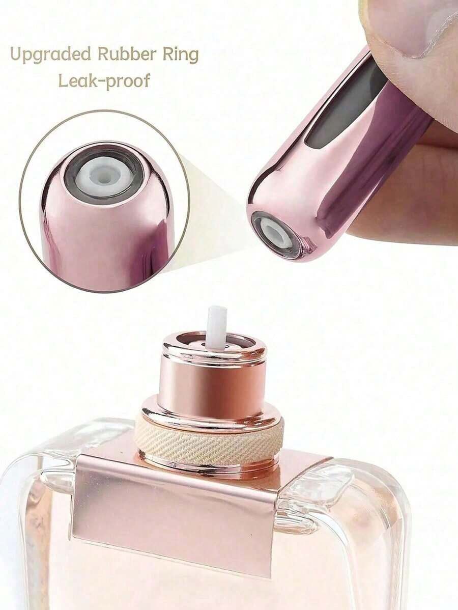 1/3pcs 5ml Bottom Filled Perfume Bottle, Refillable Spray Bottle, Portable Cosmetic Container Perfume Bottle - Nhiều màu - Xem 1