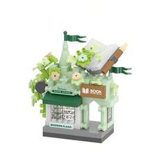 Street Scene Series Micro-Particle Building Blocks, Construct Lovely Street Scenes, Suitable For Desktop Decor, Collection And Gifting (Birthday, Halloween, Christmas) - Multicolor - View 8