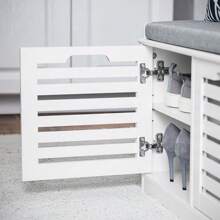 SoBuy Shoe Bench FSR23--W - White - View 9