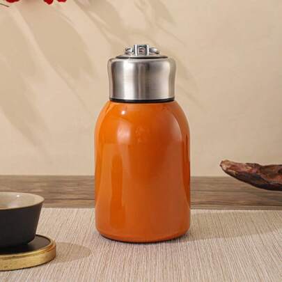 1 pezzo Tazza in acciaio inossidabile da 300ml, Borraccia termica portatile mini per studenti