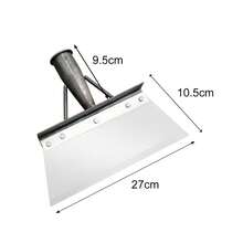 Multifunctional Garden Cleaning Shovel, Stainless Steel Outdoor Garden Shovel 27CM