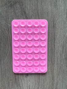 40pcs Silicone Material Phone Suction Cup, Double-Sided Suction Pad Phone Holder, Multi-Function Suction Cup Compatible With IPhone, Android Phone, Gift For Birthday, Family, Friends Phone Stand, Phone Accessories - Clear - View 11