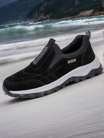 1 par de zapatos deportivos para hombres, zapatos casuales transpirables para hombres, zapatos de competición, zapatos casuales de moda, zapatos para correr para hombres