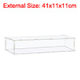 Clear 16.1x4.3x4.3 Inch