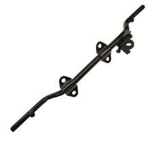 Baseno Barra posapies DT125 DT150 FT125 FT150 repuestos originales motocicleta barra resistente instalación sencilla compatible varios modelos accesorios taller automotriz calidad - A - Ver 1
