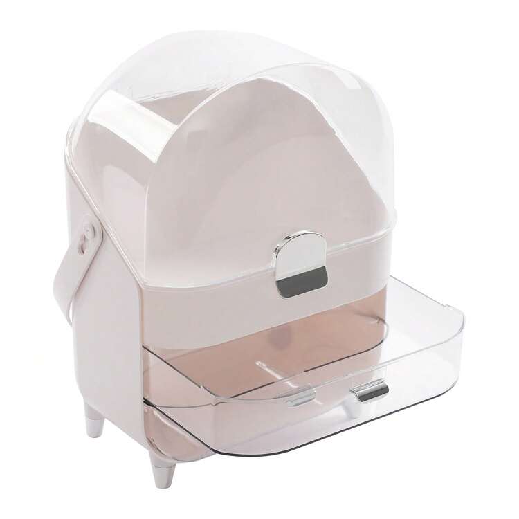 YUNRUX Makeup Organizers & Display Cases - White - View 3