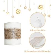 Polyester Metallic Tinsel Ribbon For Christmas Tree DIY Bow Party Gift Box Decoration