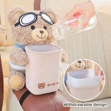 Little Bear 2合1面紙盒附防水收納盒，快速取紙，便攜易攜帶，適用於汽車、辦公室、臥室、浴室、旅行、野餐、家庭聚會、收納與節日裝飾 - 彩色 - 查看 10