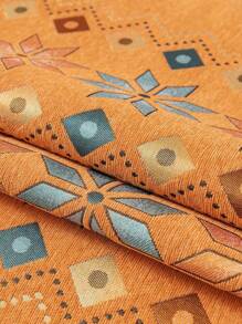 1 件波西米亚风格雪尼尔沙发套，现代简约宠物友好型沙发保护套，适合客厅所有季节 - 黃色 - 查看 9