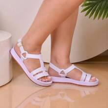 Kit 2 Women's Flat Sandals Premium Comfort Flat Casual Soft And Stylish Ideal For Everyday Casual