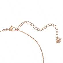 Swarovski 施华洛世奇 SWAN 125 周年纪念版红色闪光天鹅吊坠项链，母亲节、圣诞节、女友、生日礼物，女士时尚项链 - 紅色 - 查看 7
