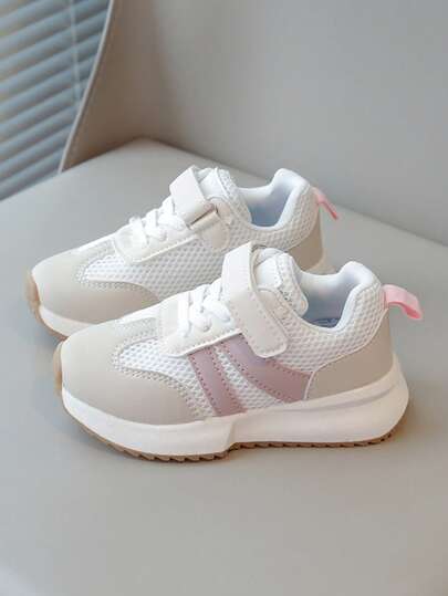 1 Pair Simple Kids Sports Shoes, Girls/Boys Casual Children's Sneakers, Non-Slip Soft Bottom Breathable Shoes