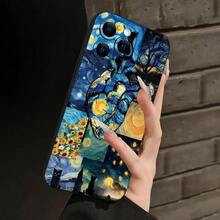 La funda de teléfono de TPU de alta calidad adopta el diseño de Van Gogh, una funda de protección creativa personalizada y de moda, resistente a impactos y caídas, a prueba de golpes y anti-caídas, resistente a las manchas y duradera, muy adecuada como regalo de cumpleaños o festivo para hombres y mujeres, adecuada para  17/17 Pro/17 Pro Max/17 Air/ 16/16 Pro/16 Pro Max/16 Plus/ 15/15 Pro Max/15 Pro/15 Plus/ 14/14 Pro/14 Plus/14 Pro Max/ 13/13 Pro/13 Pro Max/12/12 Pro/12 Pro Max/11/11 Pro/11 Pro Max/XR/X/XS/XS Max. Es el regalo de cumpleaños perfecto para novias, novios, esposos, esposas, amigos o para uno mismo, innovador y a la moda, adecuado tanto para hombres como para mujeres. - Multicolor 2075 - Ver 4