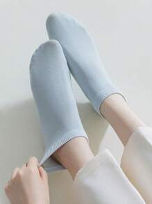 5/8 أزواج من جوارب الكاحل الملونة للنساء، جوارب ناعمة ومريحة مناسبة للخارج والرياضة والدراجات والاستخدام اليومي، للربيع/الصيف/الخريف