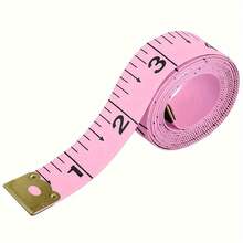 Double-Sided 60 Inch/150 Cm Measuring Tape – Flexible Aluminum Tape Measure For Weight Loss, Medical Body Measurement, Sewing And Tailoring – White, Tailor Accessories| Practical Tools| Precise Scale