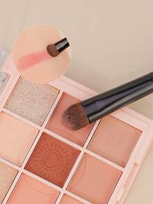 5件套眼影化妆刷套装，含遮瑕刷、眼部化妆刷、软毛晕染刷，便携式美妆工具 - 紅色 - 查看 4