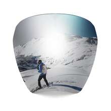 Full Cover Face Visor Protective Glasses Mirror Shield Sunglasses Anti Fog CK2781 - 009 - Xem 4