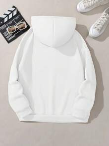 Sudadera con Capucha Unisex - Ropa religiosa católica, decorada con una imagen de Nuestra Señora de Guadalupe y patrones de rosario floral, sudadera con capucha ajustable, adecuada para uso en otoño e invierno, lavable a máquina, adecuada para uso diario casual y ocasiones especiales - Ropa cristiana, otoño e invierno, ropa religiosa, cómoda y ajustada, moda de otoño, tela duradera, moda religiosa, ropa religiosa - Blanco - Ver 2