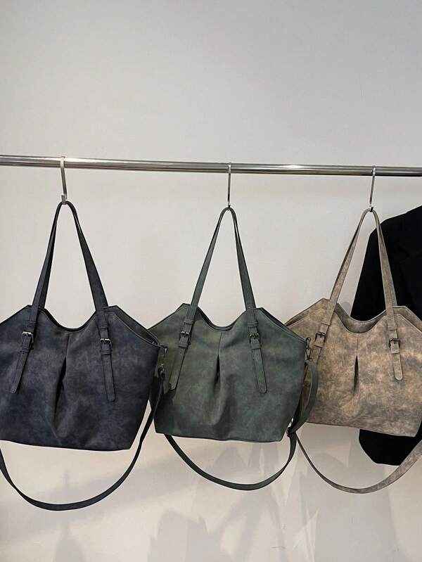 Sac fourre-tout pour navette femme, sac à épaule grande capacité de mode coréenne, nouveau design pour toutes les saisons