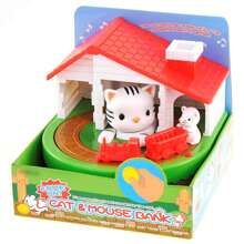 新奇儿童储蓄罐、电子存钱罐、带夜灯功能的恐龙蛋储蓄罐、小猫熊猫自动偷钱罐、机器狗咬硬币玩具储蓄罐