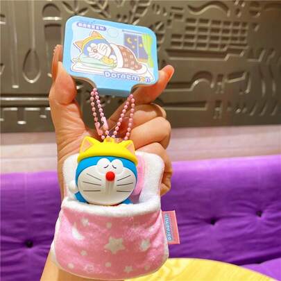 Doraemon Cute Charm Series - Officially Licensed Accessories With Skin-Friendly Material. Perfect For Bags Or Keys, Adding Playful Vibes To Everyday Life.