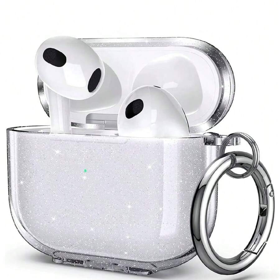 Stand Silicone Protective Case For Original Pro2/4 Pro/ 3/2/1, Transparent Bluetooth Earphone Cover Soft Earphone Case - Clear - View 1