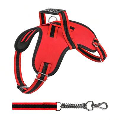 coleira peitoral Guia para cachorro medio grande porte  resitente confortavel com regulagem anti impacto