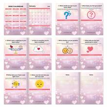 Noua carte cu coduri emoționale 2026, jurnalul cu parole pentru cupluri, înregistrează amintiri de neuitat și momente minunate