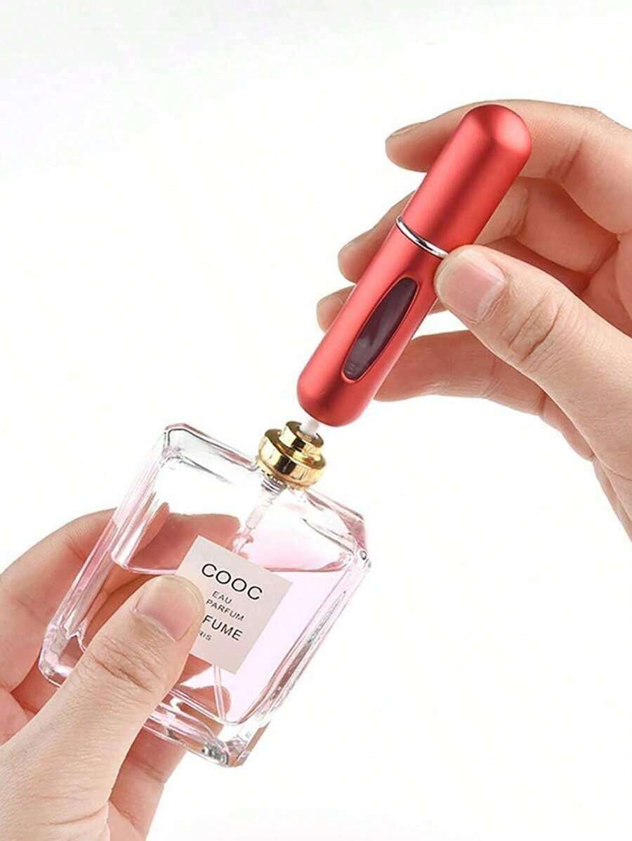 Perfume Bottle 5PCS Mini Refillable Perfume Atomizers - Portable Travel Fragrance Spray Bottles With Empty Pump Cases (5ML Scent Atomizers For Everyday Use), Perfume Bottle - Nhiều màu - Xem 1