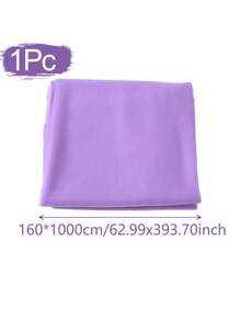 1pc 315inch Purple Sheer Fabric Draping,Chiffon Ceiling Drapes,Romantic Wedding Ceremony Decor,Gauze Curtain Multi-Purpose Fabric,Outdoor Wedding Decor, Bridal Shower Decor, Wedding Reception Decor,Birthdays Party Decor,Background Yarn For Wedding Archway,Party Background Decoration