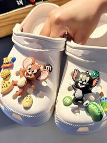 鞋饰PVC卡通人物DIY立体装饰品批发 - 彩色 - 查看 1