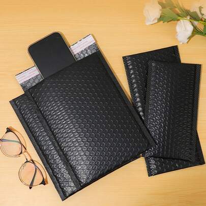 10/20/30/40/50 túi thư bong bóng kim loại, túi thư bong bóng ba chiều, phong bì đệm poly, túi vận chuyển dán keo tự dính chống thấm nước, túi vận chuyển lấp lánh kim tuyến, phong bì đệm ba chiều