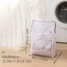 Upgraded 3D Thick Mesh Laundry Bag, Suitable For Washing Machine Use, Prevents Clothes From Damage, Deformation Or Entanglement, Also Can Be Used For Clothing Storage, Suitable For Home And Travel