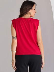 Women Tank Tops & Camis - Red - View 2