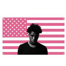 YoungBoy Never Broke Again Flag Tapestry Polyester 90g Printed Wall Hanging For College Dorm, Bedroom, Living Room, Home Decor, Beautiful Art Tapestry, Ideal Holiday Gift - Multicolor - View 6
