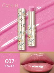 Bálsamo labial hidratante y brillante CATKIN, ligero, brillante, no pegajoso, 3.4g, color C07 Rhododendron - C07 AZALEA - Ver 10