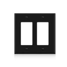 Pure Black Wall Panel Light Switch Socket Cover,Wall Panel Light Switch Cover, Various Styles, Sturdy And Durable