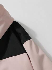 新款女士户外连帽夹克，休闲防风外套，适合日常出行和运动，抓绒面料，滑雪适用