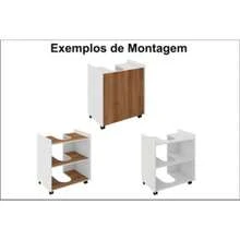 Eccos Bathroom Cabinet With Pedestal Sink - Rỉ Nâu - Xem 2