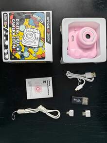 Student Favorite HD Dual-Camera Digital Compact Camera, Capturing Wonderful Moments With 48 Million Ultra-Clear Pixels, Complete With Video Recording & Playback Functions. - 粉色 - 查看 2